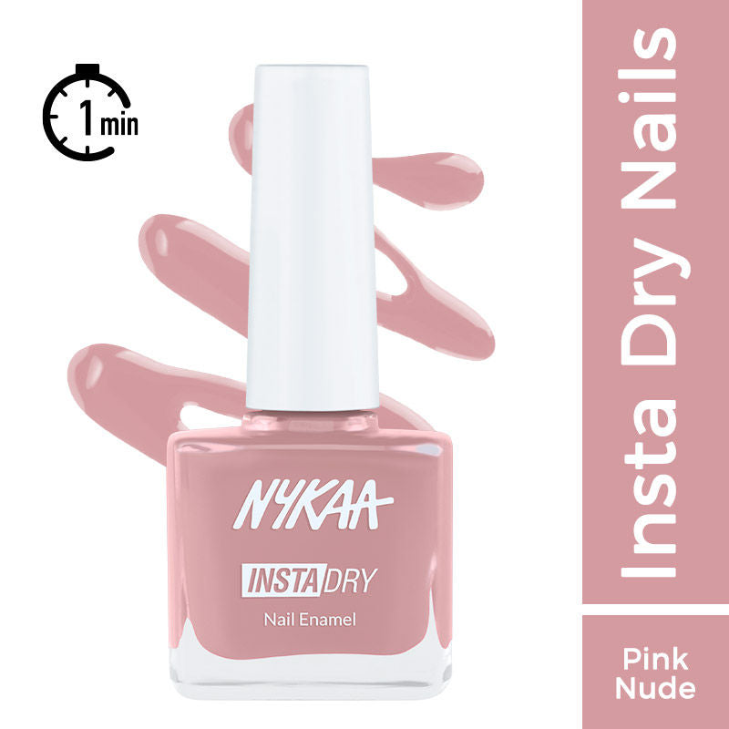 Insta Dry Fast Drying Nail Enamel Polish - Nude Notification - 344