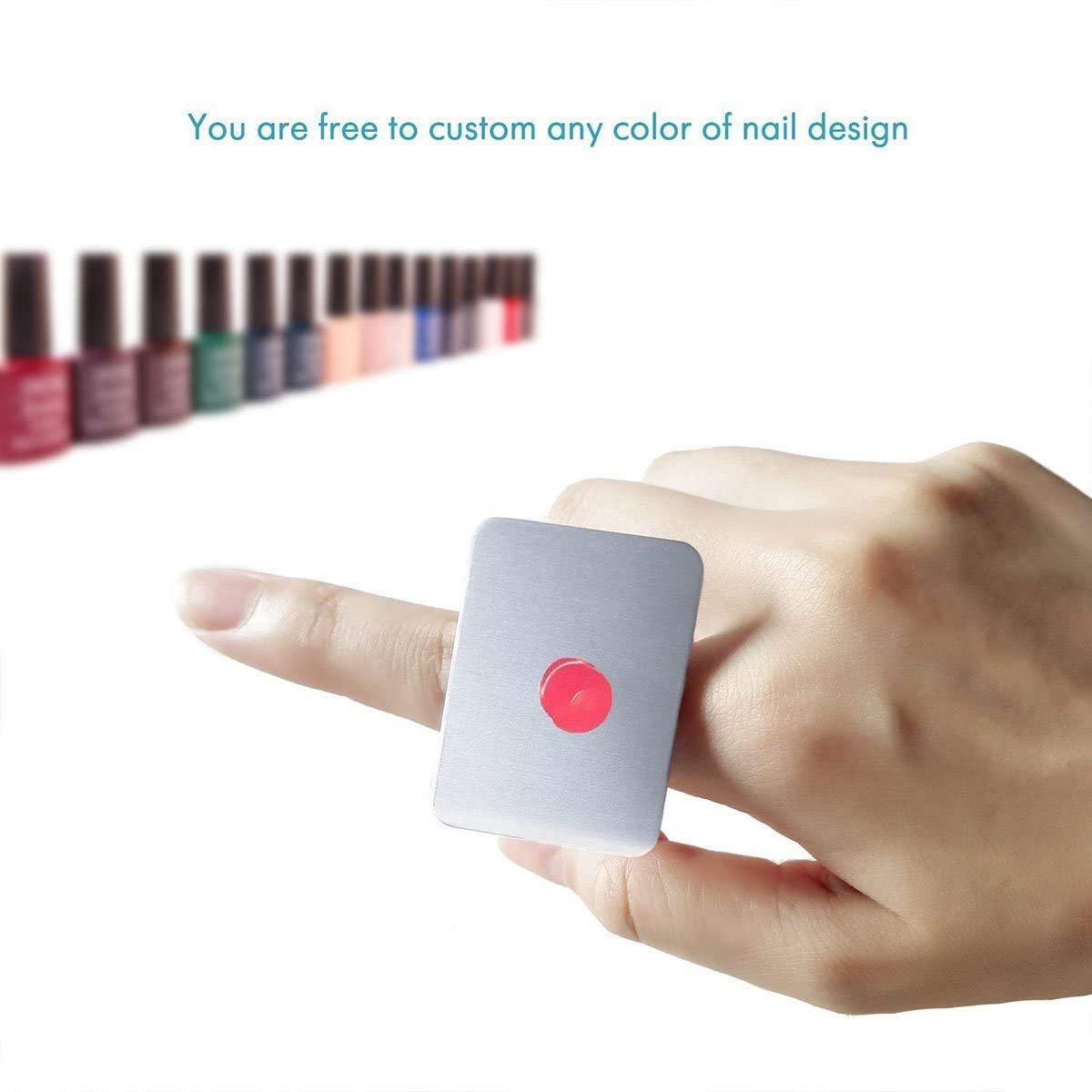 Nail Art & Mini Makeup Mixing Palette