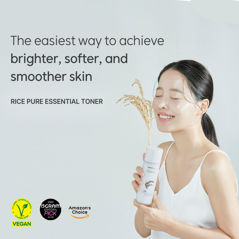 Rice Korean Niacinamide Toner- Brightening & Pigmentation, Dermatologically Tested