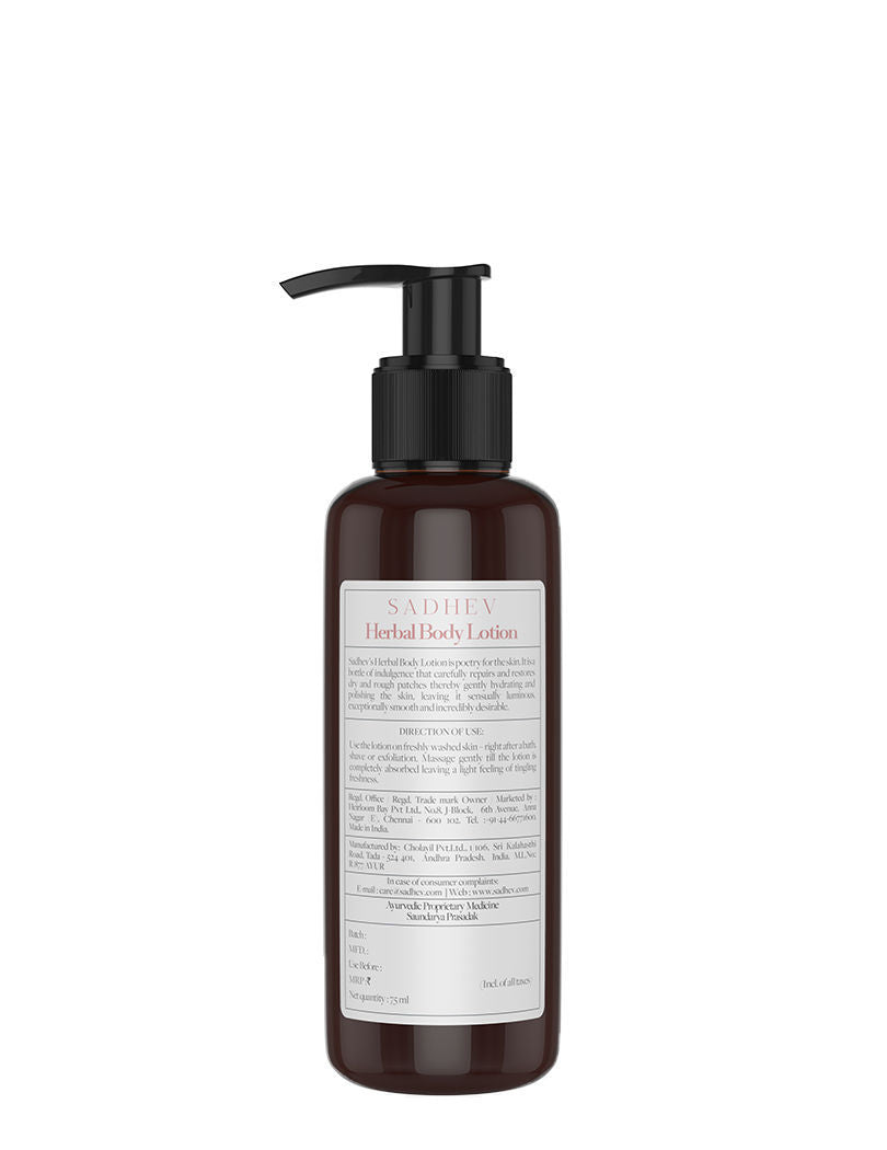 Herbal Body Lotion - Almond & Aloe