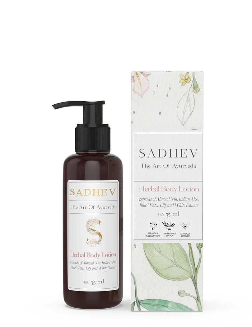 Herbal Body Lotion - Almond & Aloe