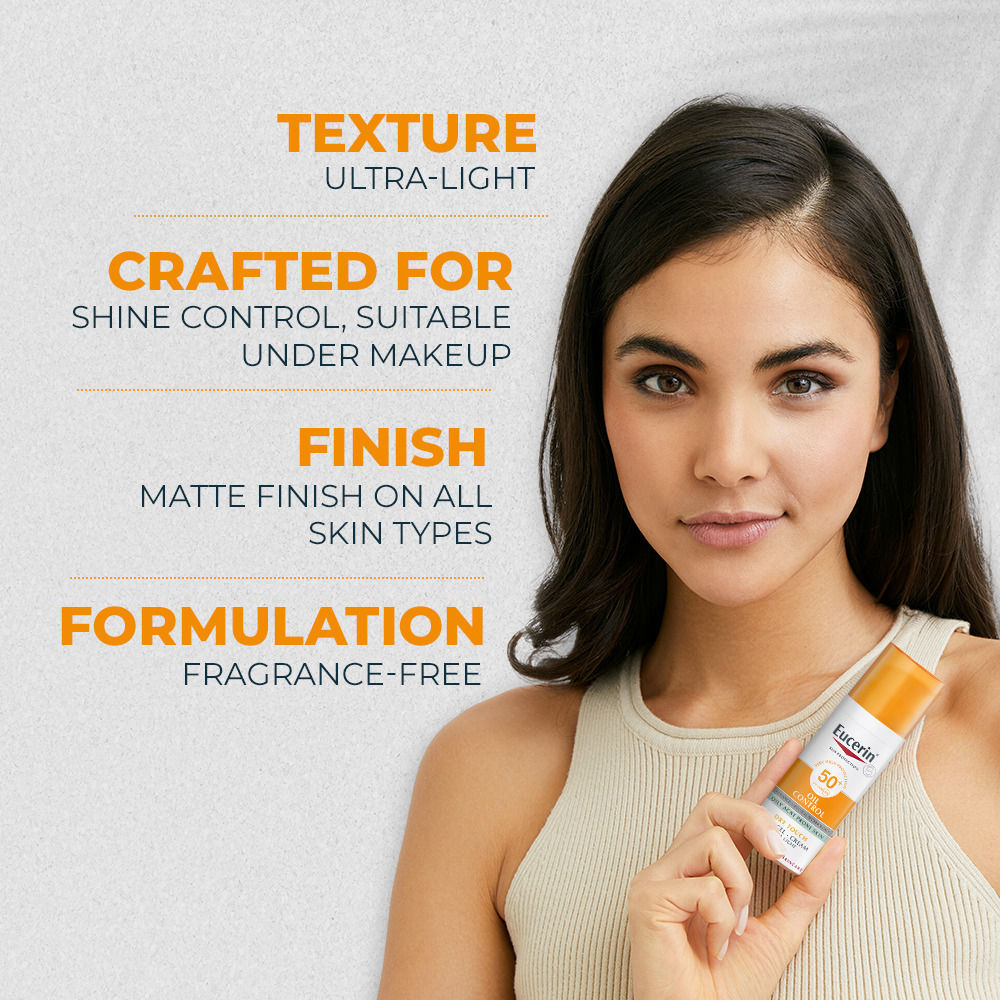 Oil Control Dry Touch Sunscreen Gel-Cream SPF 50+