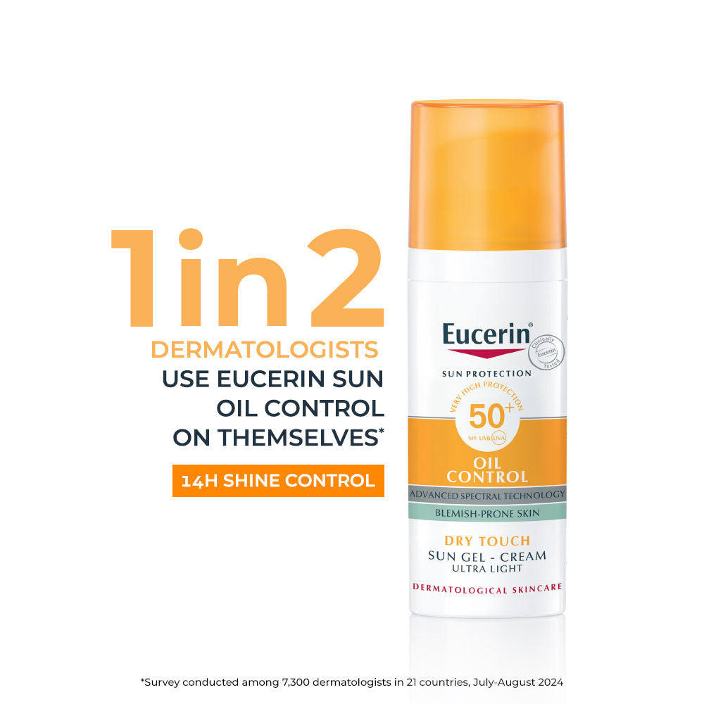 Oil Control Dry Touch Sunscreen Gel-Cream SPF 50+