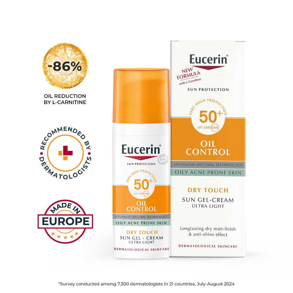 Oil Control Dry Touch Sunscreen Gel-Cream SPF 50+
