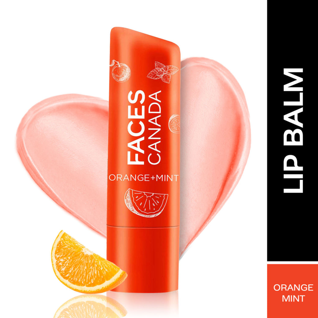 Lip Balm 12hr Moisture For Dry - Chapped Lips - Orange