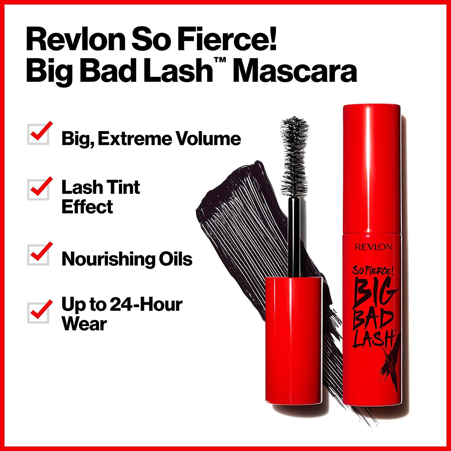 So Firece! Big Bad Lash Mascara - Blackest Black