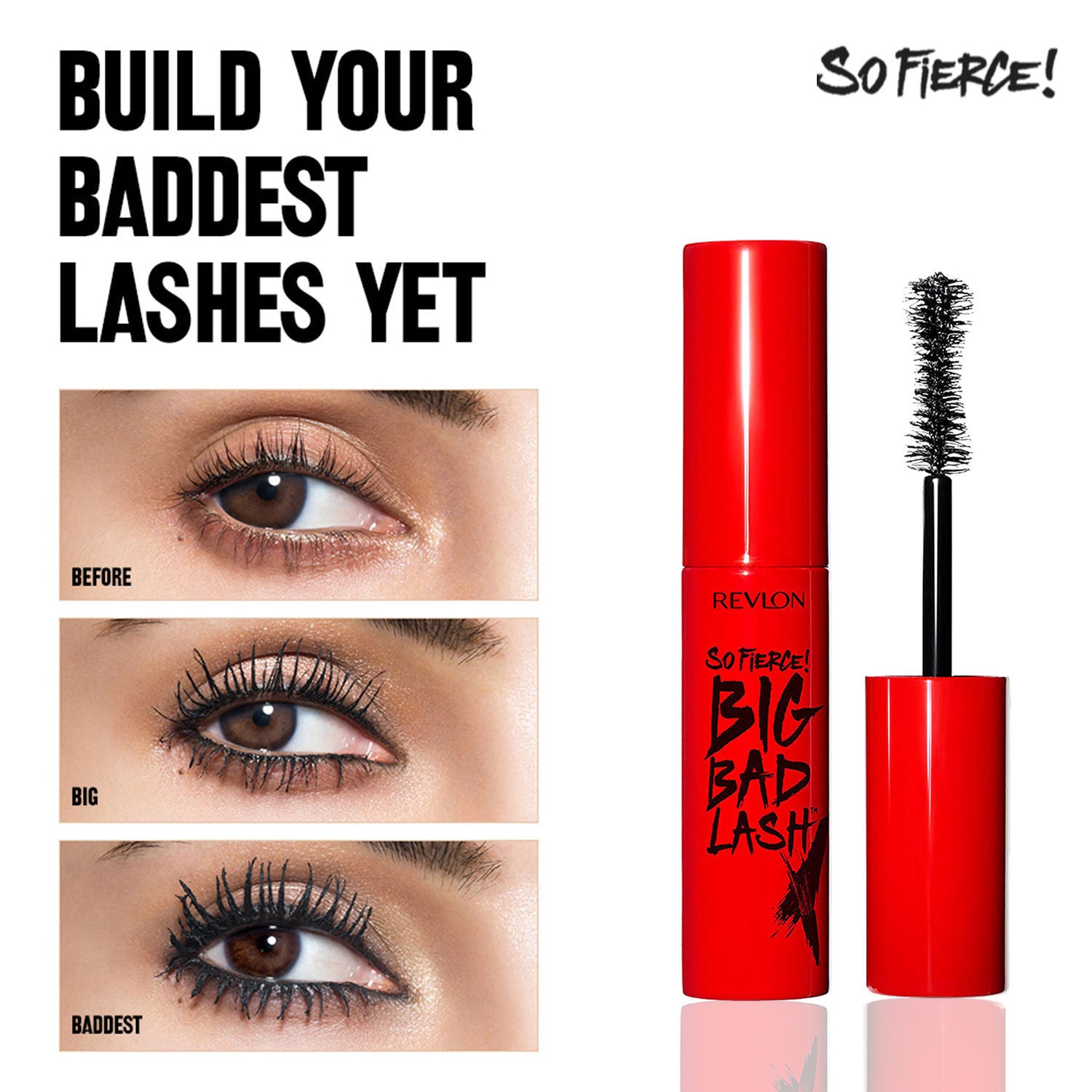 So Firece! Big Bad Lash Mascara - Blackest Black