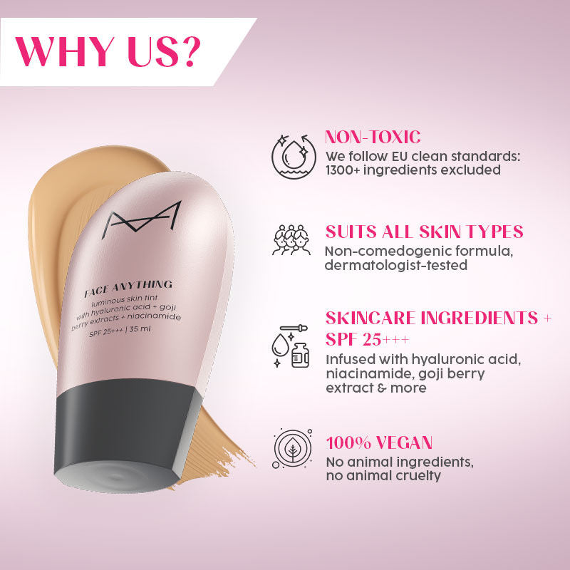 Face Anything Luminous Skin Tint For Glass Skin