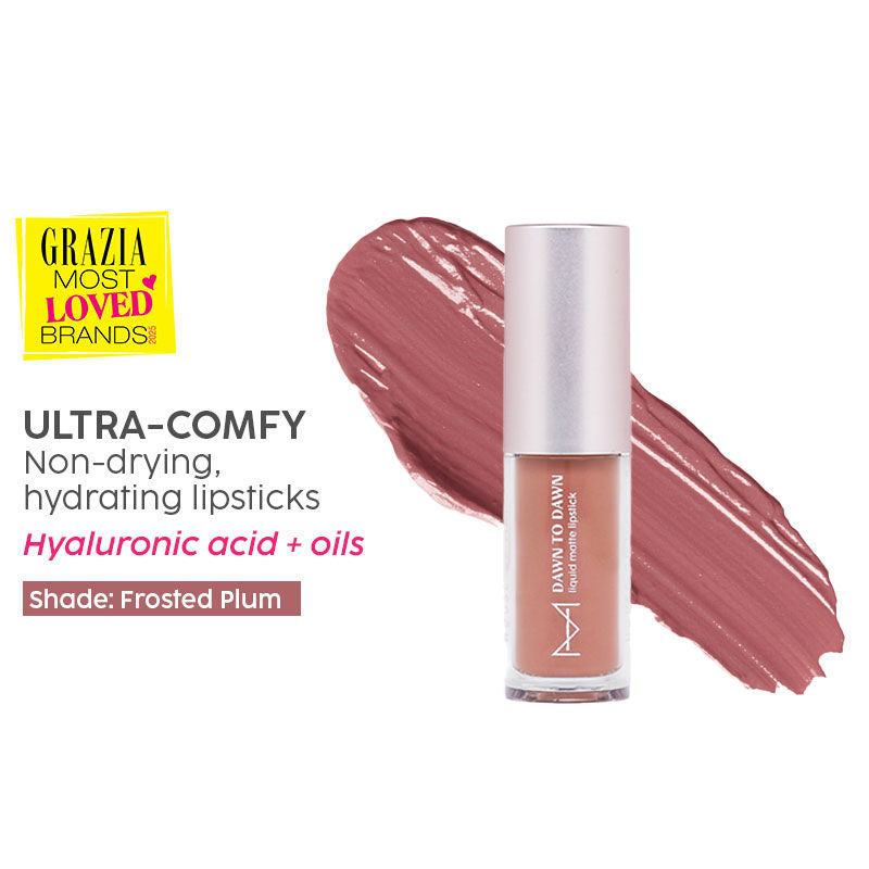 Dawn to Dawn MINI Liquid Matte Lipstick - Frosted Plum