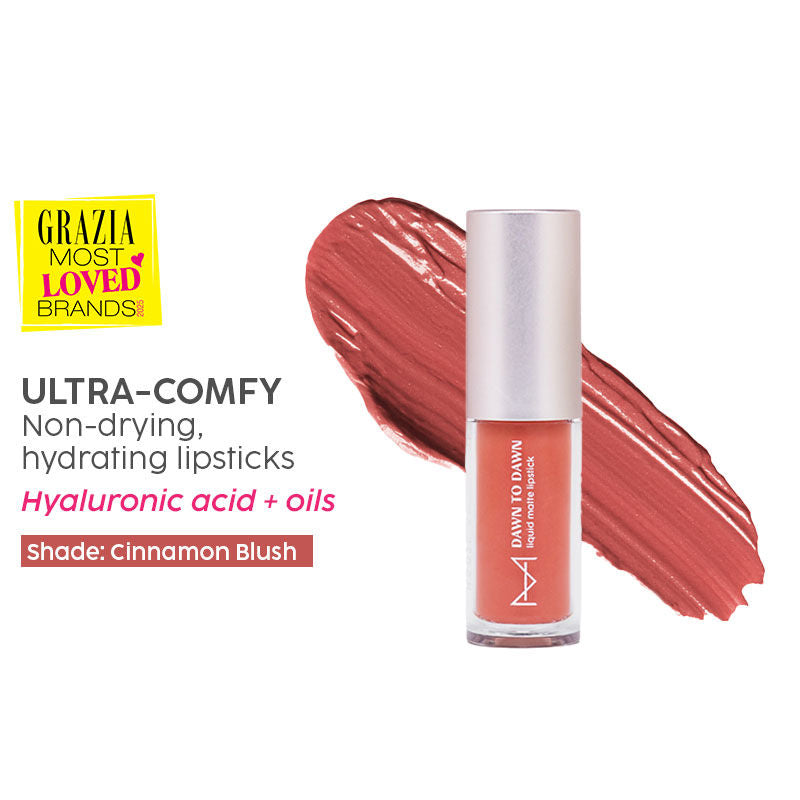 Dawn to Dawn MINI Liquid Matte Lipstick - Cinnamon Blush