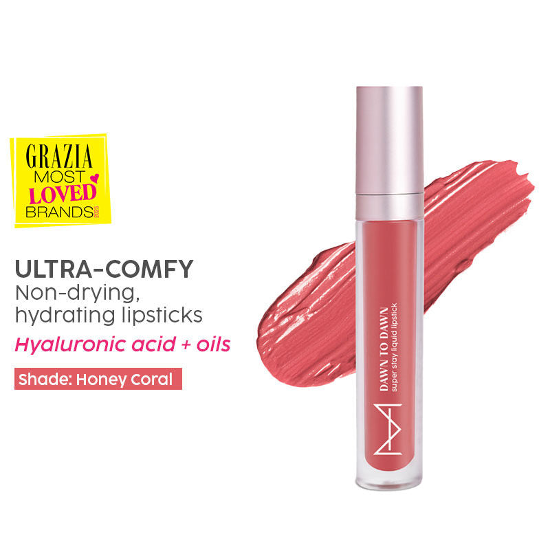 Dawn To Dawn Liquid Lipstick - Honey Coral