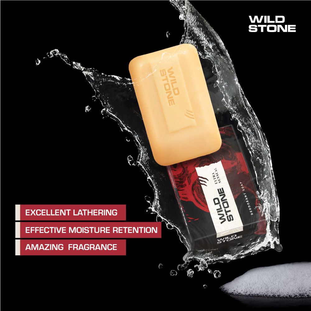 Ultra Sensual & forest Spice Soap for Men - Buy 3 Get 1 Free
