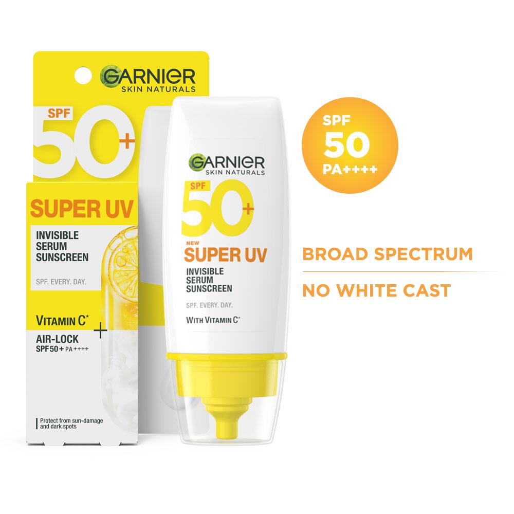 Air-Lock SPF 50+ PA++++ For UVA/UVB Invisible Serum Sunscreen For Broad Spectrum With No White Cast