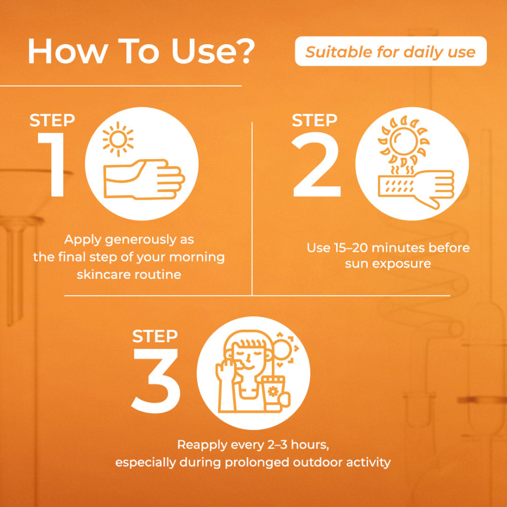 Uv Doux Gold Silicone Water Resistant And Non-greasy Sunscreen Gel