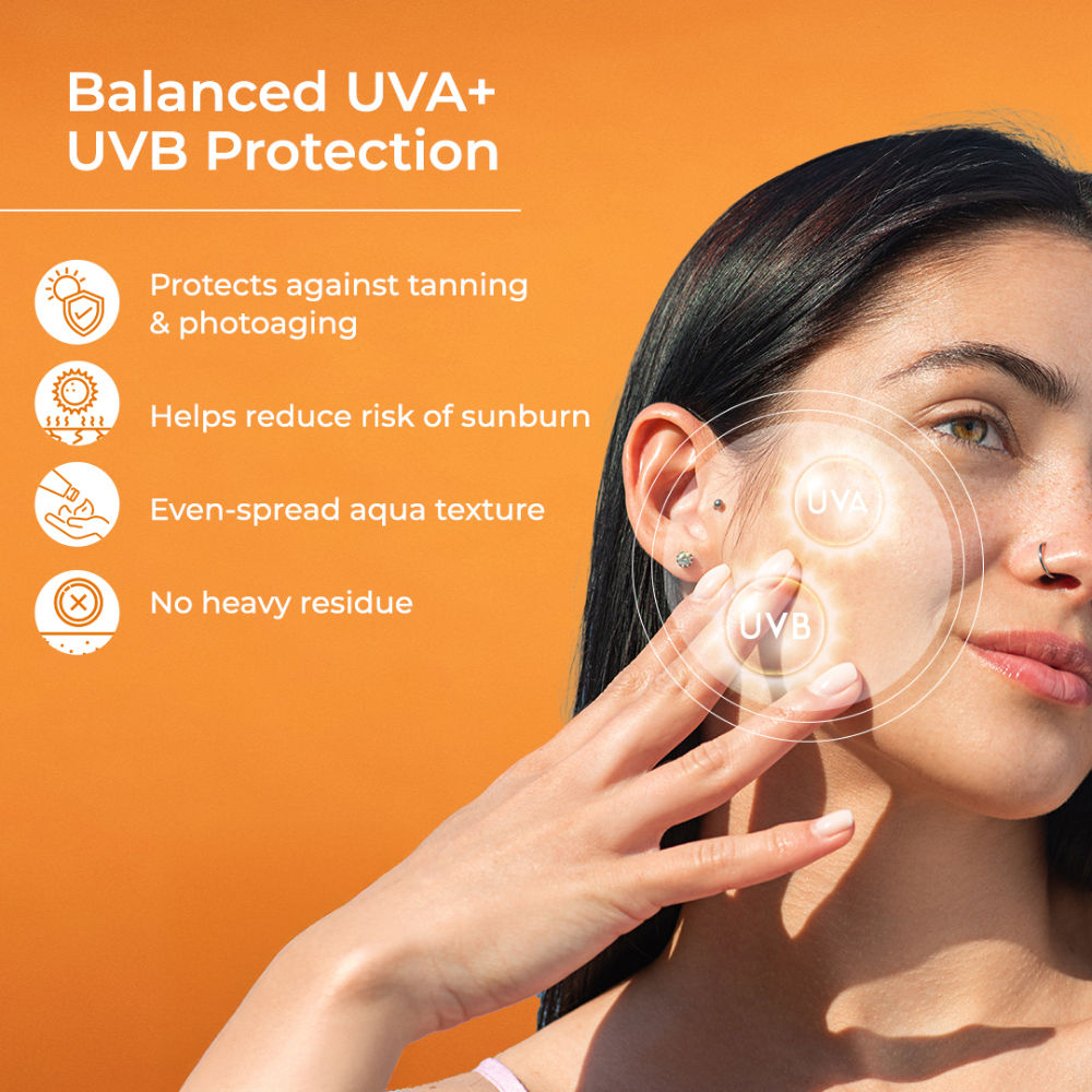 UV Doux D-Tan Aqua Sunscreen Lotion SPF 50 PA ++++