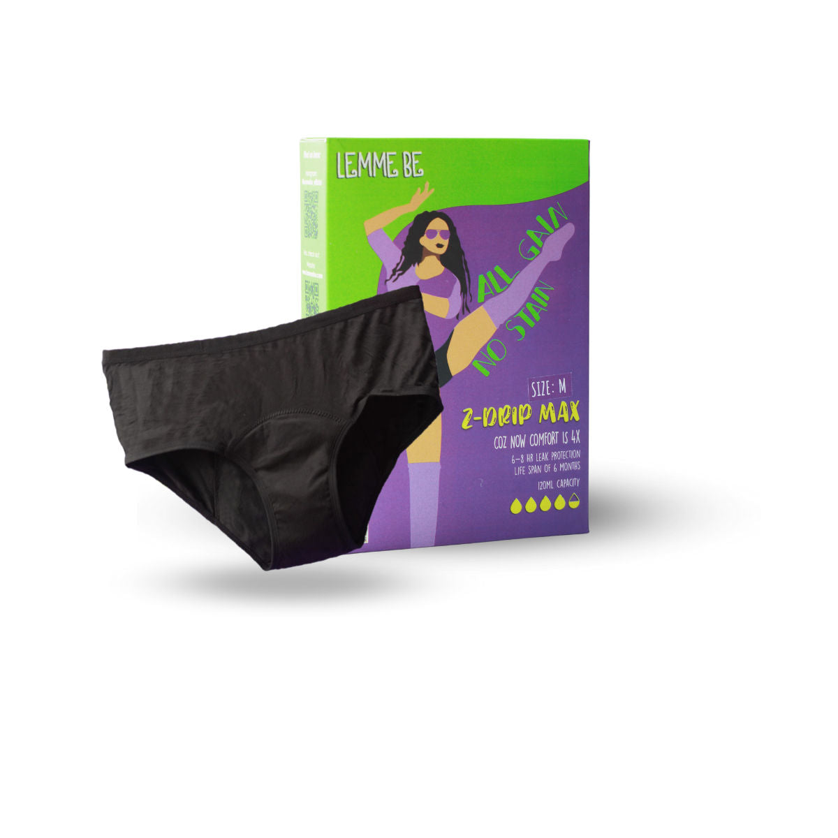 Reusable Period Panties Z Drip Max