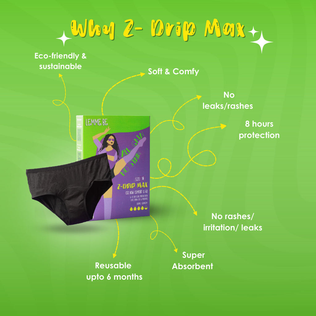 Reusable Period Panties Z Drip Max