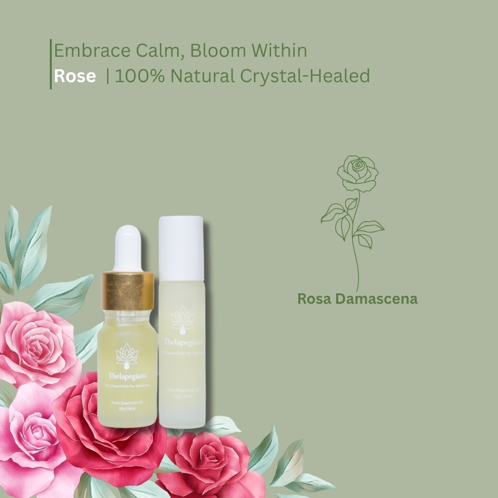 Rose Pure Essential Oil Roll-On