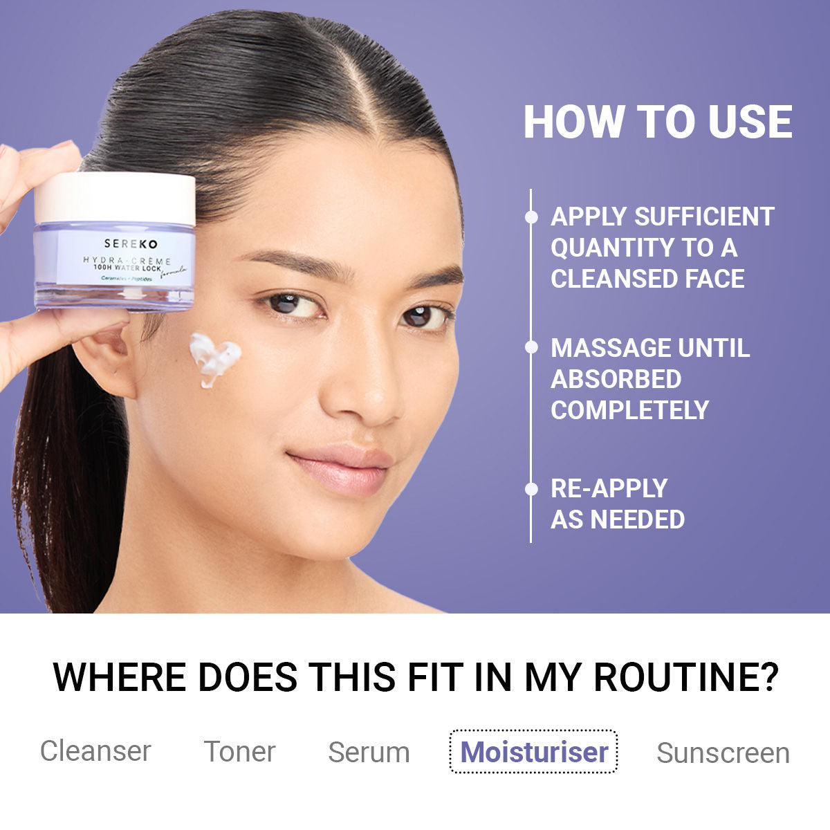 Hydra Crème 100H Water Lock Calming Moisturizer