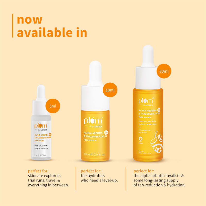 2% Alpha Arbutin & Hyaluronic Acid Face Serum