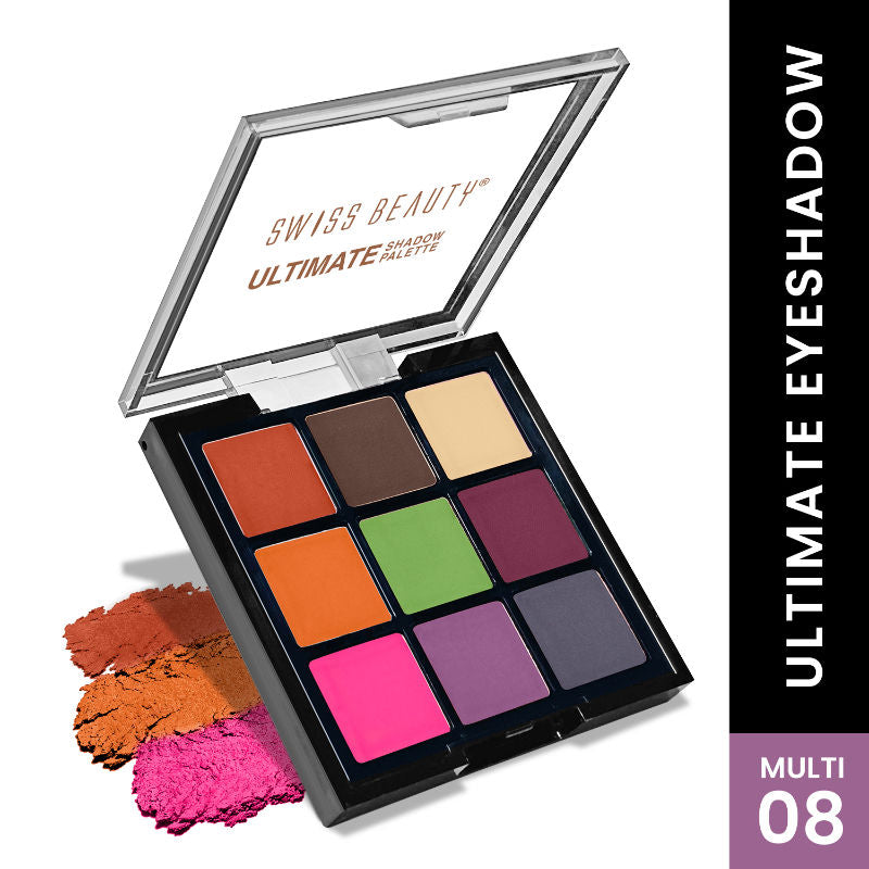 Ultimate 9 Pigmented Colors Eyeshadow Palette - 8