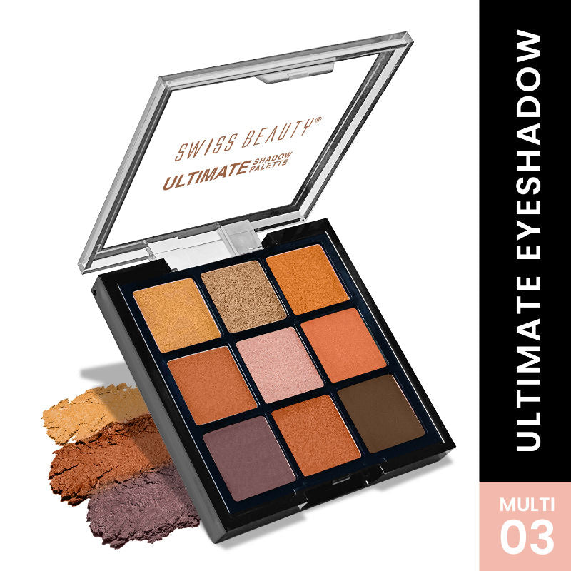 Ultimate 9 Pigmented Colors Eyeshadow Palette - 3