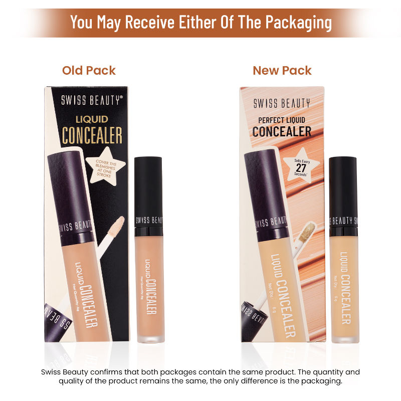 Full Coverage Liquid Concealer With Jojoba Oil