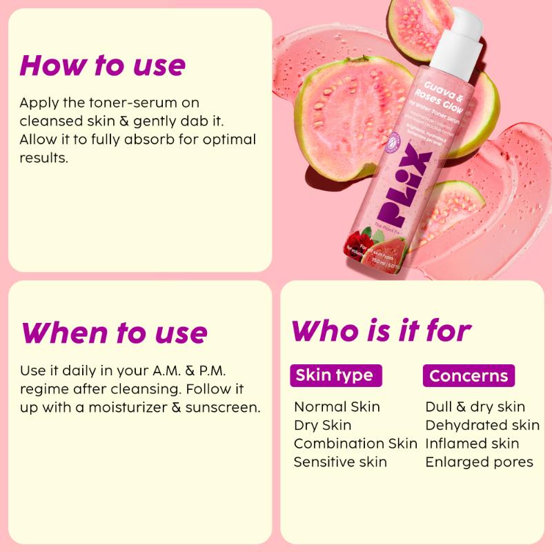 Guava & Roses Glow Fat Water Toner Serum