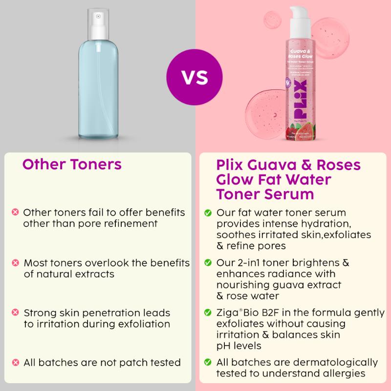 Guava & Roses Glow Fat Water Toner Serum