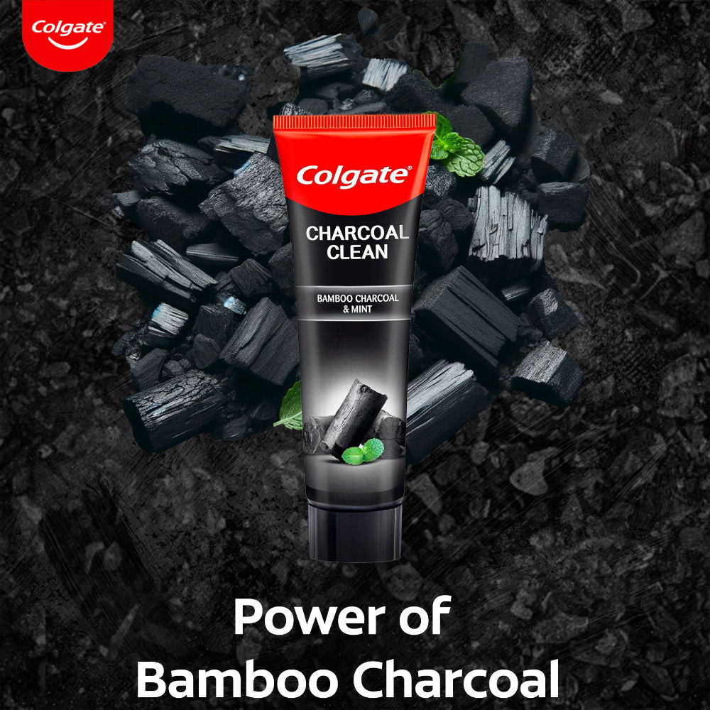 Charcoal Clean Toothpaste- Black Gel Paste