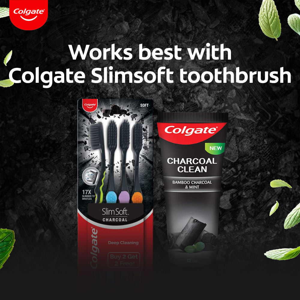 Charcoal Clean Toothpaste- Black Gel Paste