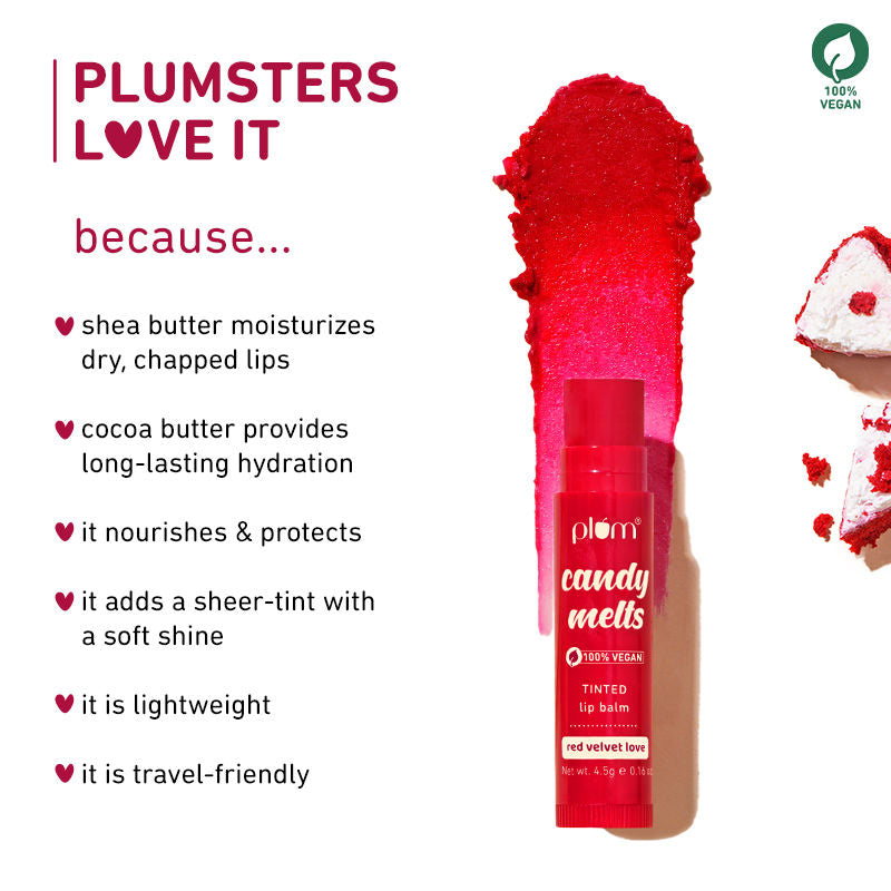 Candy Melts Tinted Lip Balm - Strawberry Sorbet
