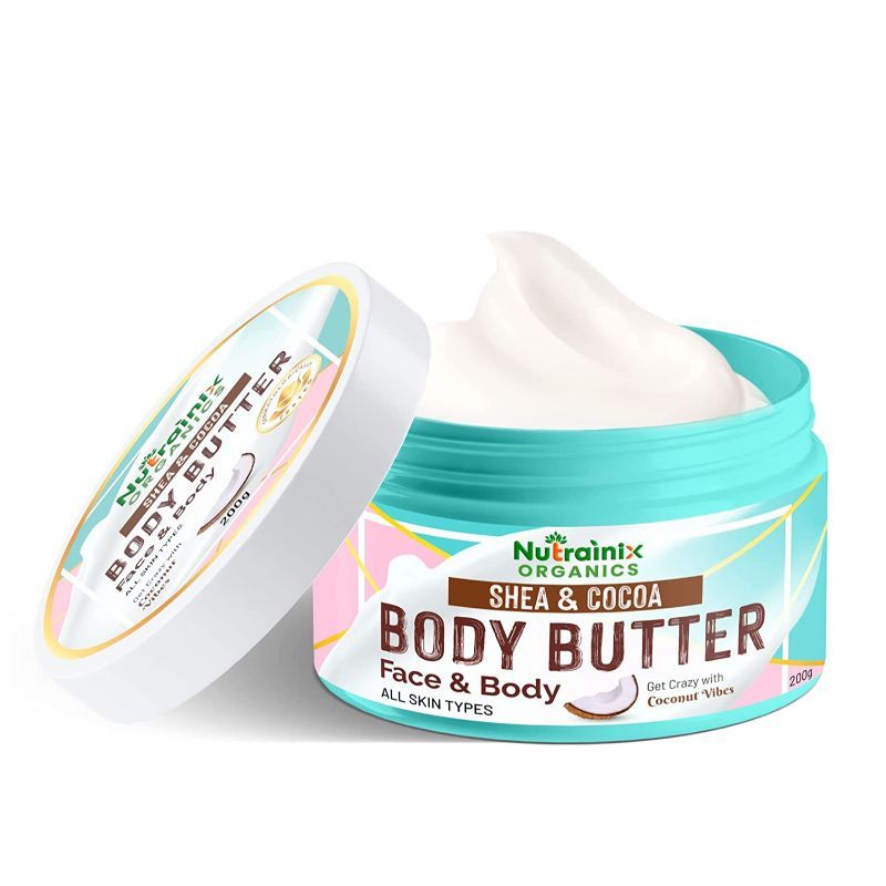 Organics Body Butter With Shea And Cocoa Cream For All Skin Types