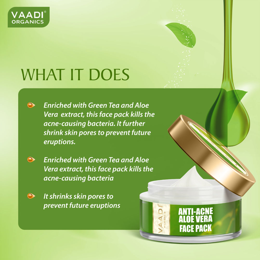 Anti-Acne Aloe Vera Face Pack