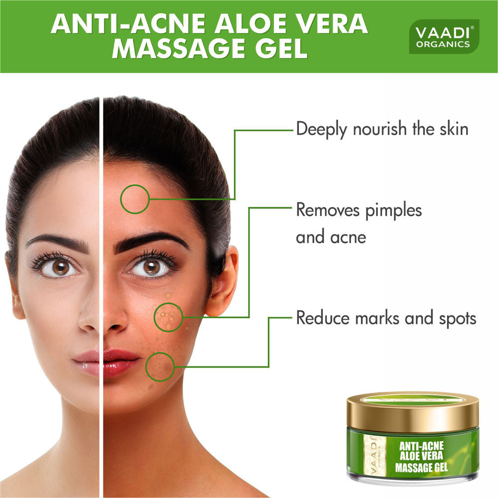 Aloe Vera Anti Acne Massage Gel