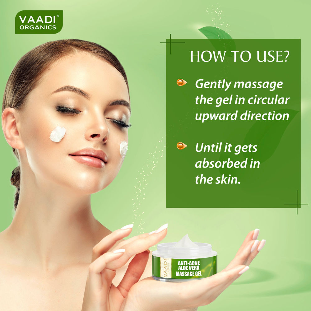 Aloe Vera Anti Acne Massage Gel