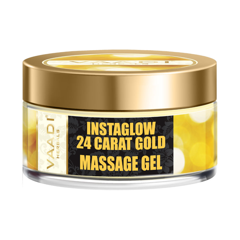 24 Carat Gold Massage Gel With 24 Carat Gold Dust & Grape Seed Extract