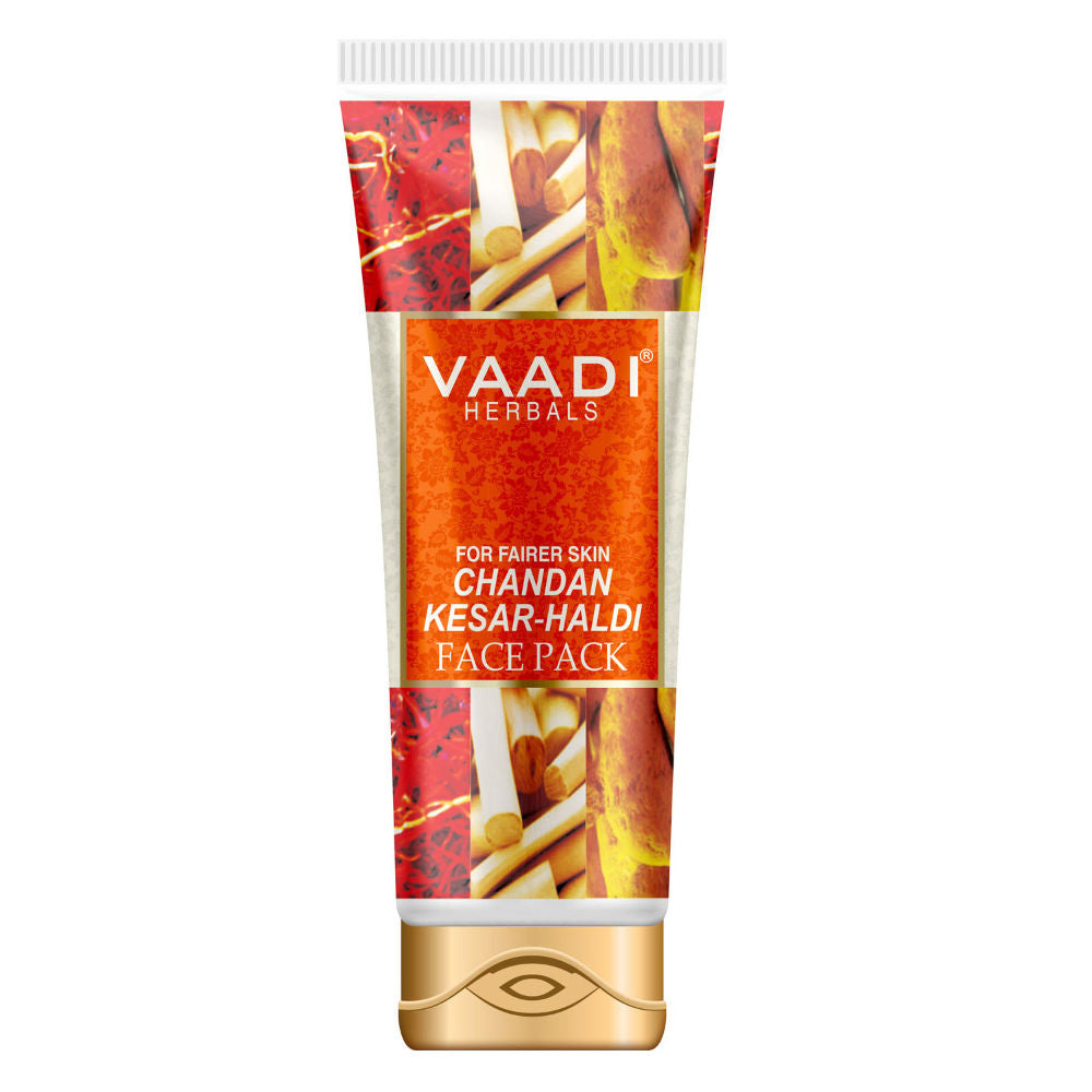 Chandan Kesar Haldi Fairness Face Pack