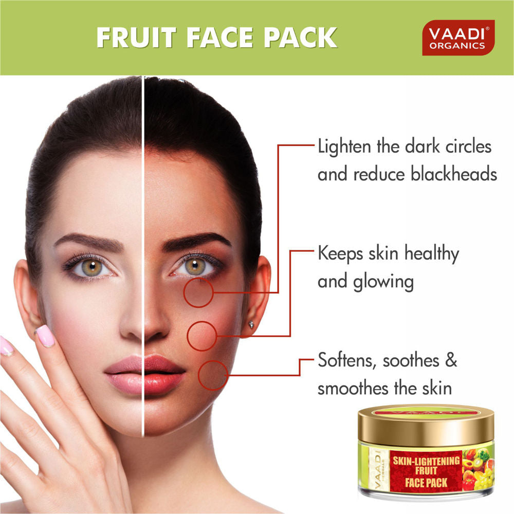 Vaadi Herbal Skin - Lightening Fruit Face Pack