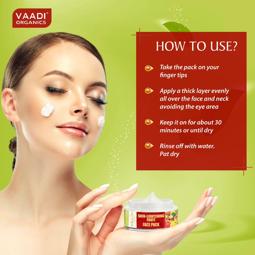 Vaadi Herbal Skin - Lightening Fruit Face Pack