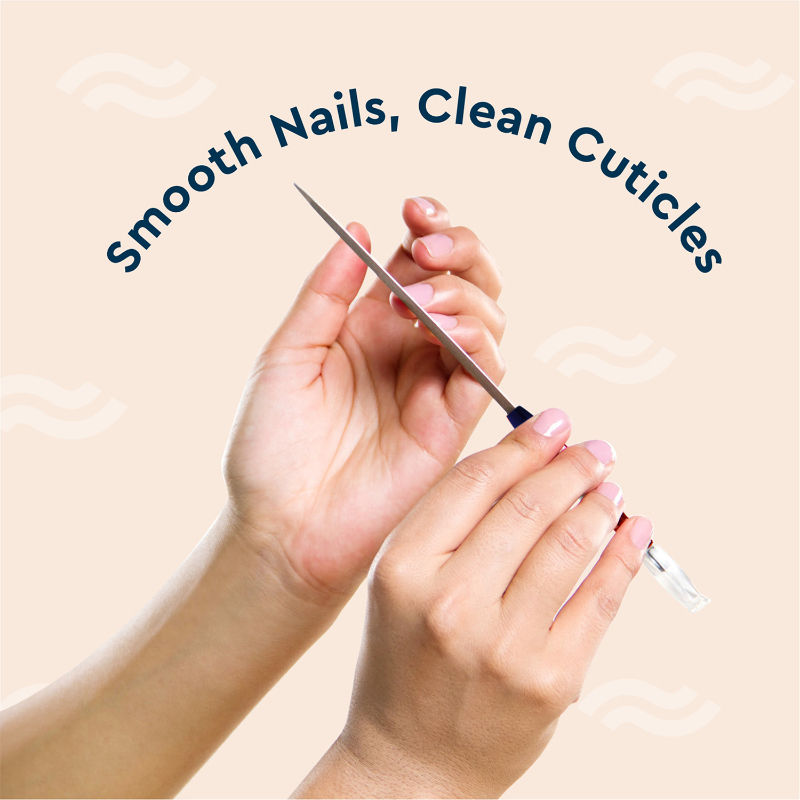 2 In 1 Cuticle Trimmer and Nail File Manicure Tool