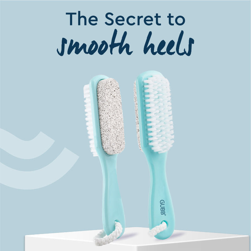 2 In 1 Foot Brush With Pumice Stone For Dead Skin Removal