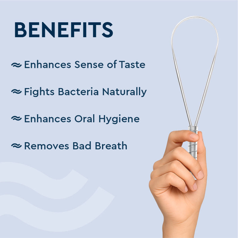 Metal Tongue Cleaner Loop