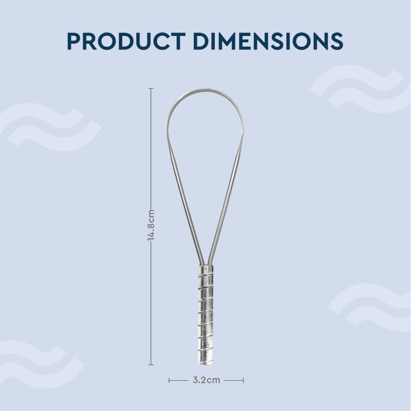 Metal Tongue Cleaner Loop