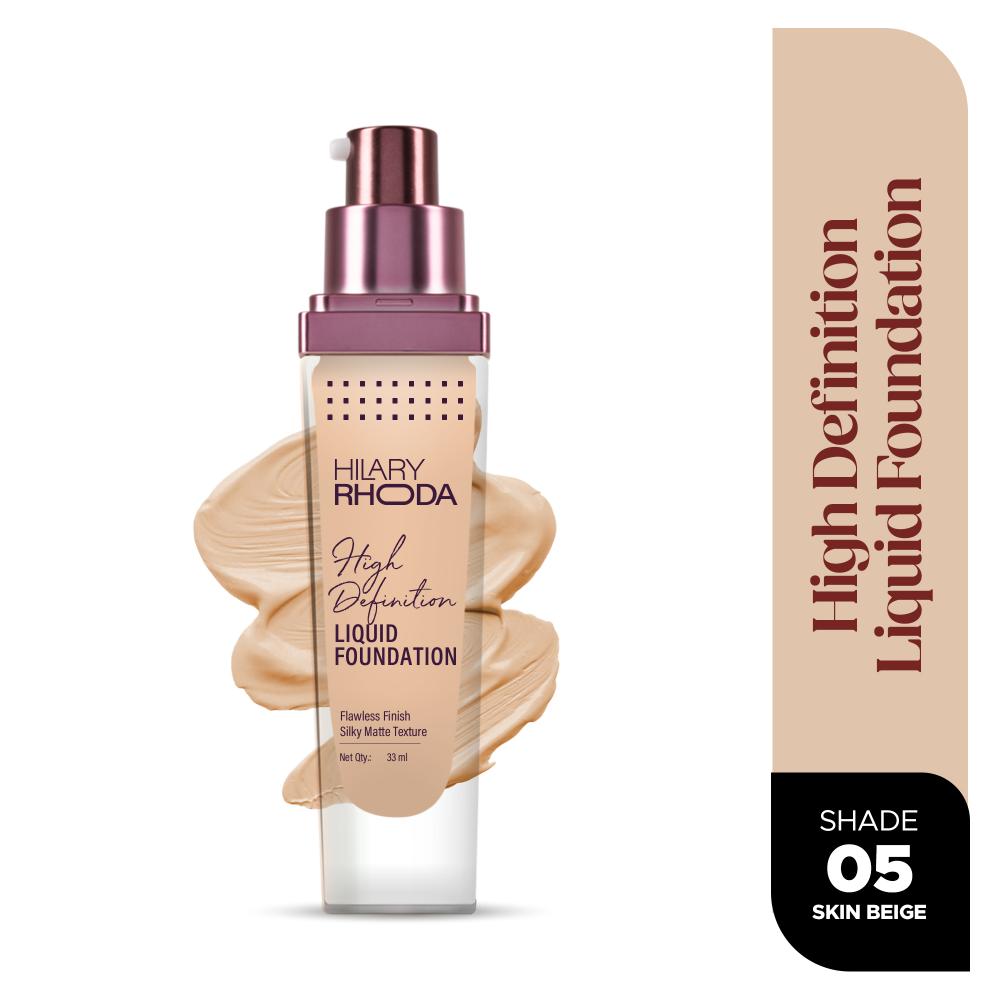 Liquid High Definition Matte Foundation - Skin Beige 05