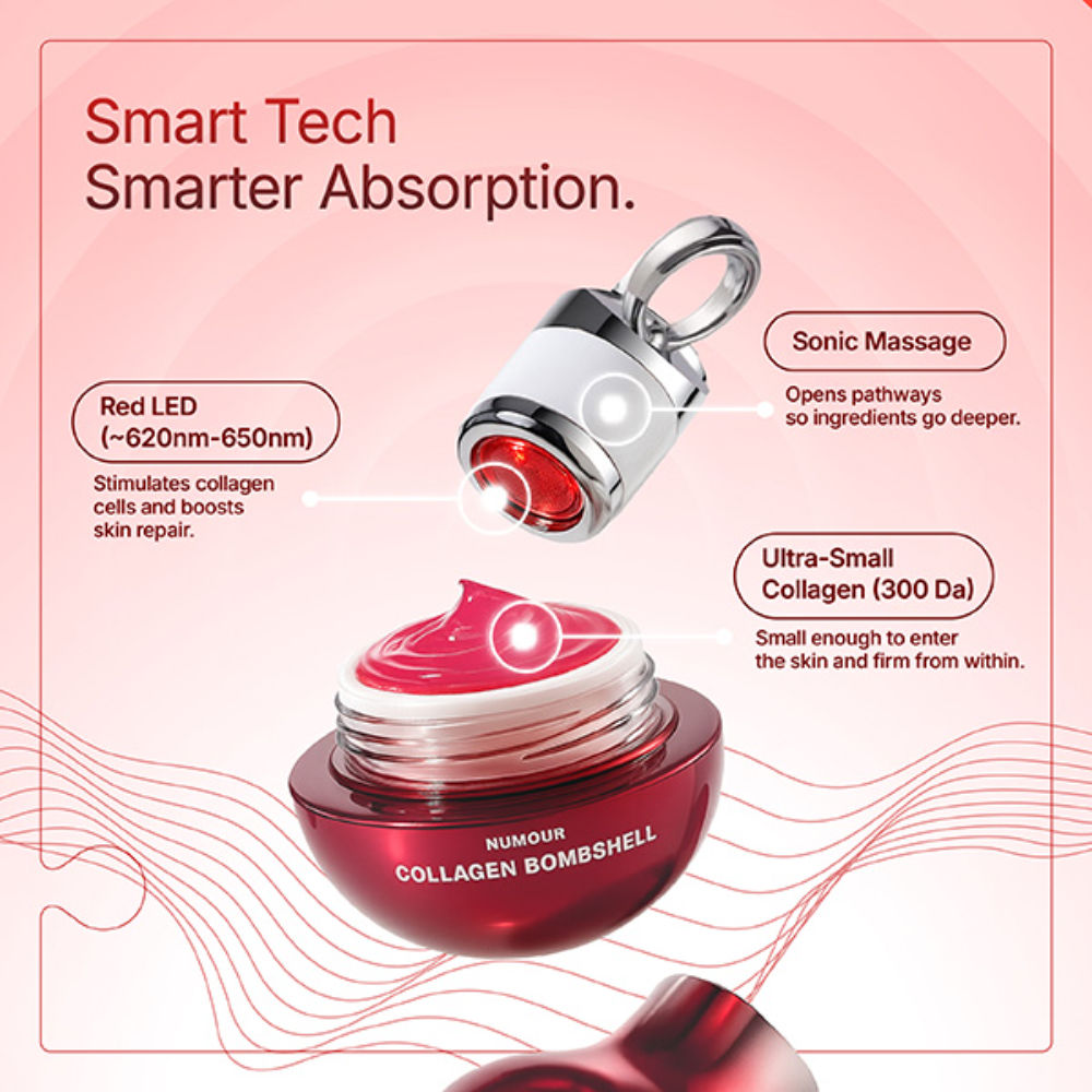 Collagen Bombshell Jelly With Red Led Sonic Booster