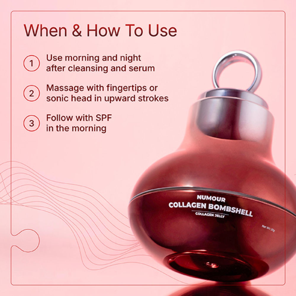 Collagen Bombshell Jelly With Red Led Sonic Booster