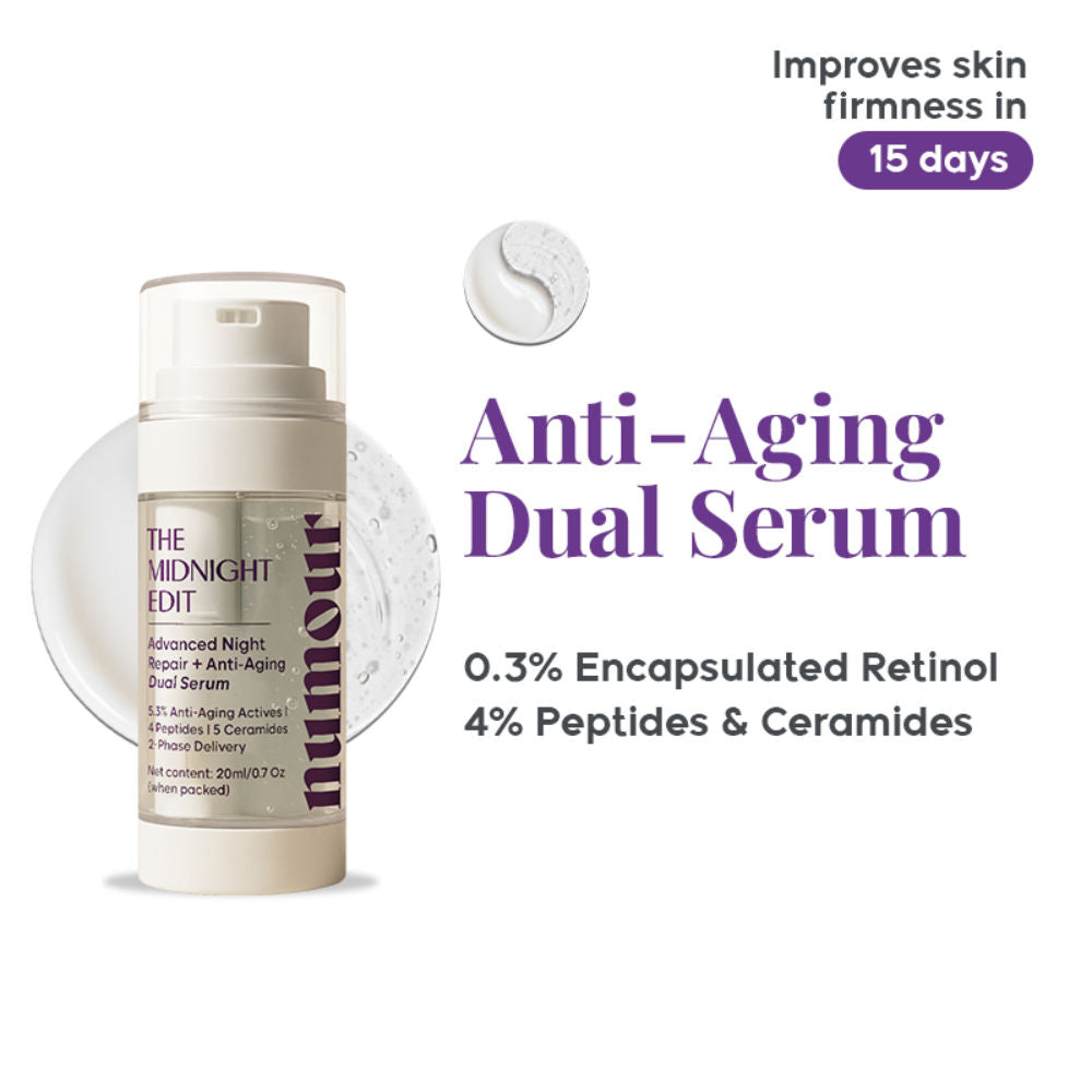 The Midnight Edit Dual Anti-Aging Serum