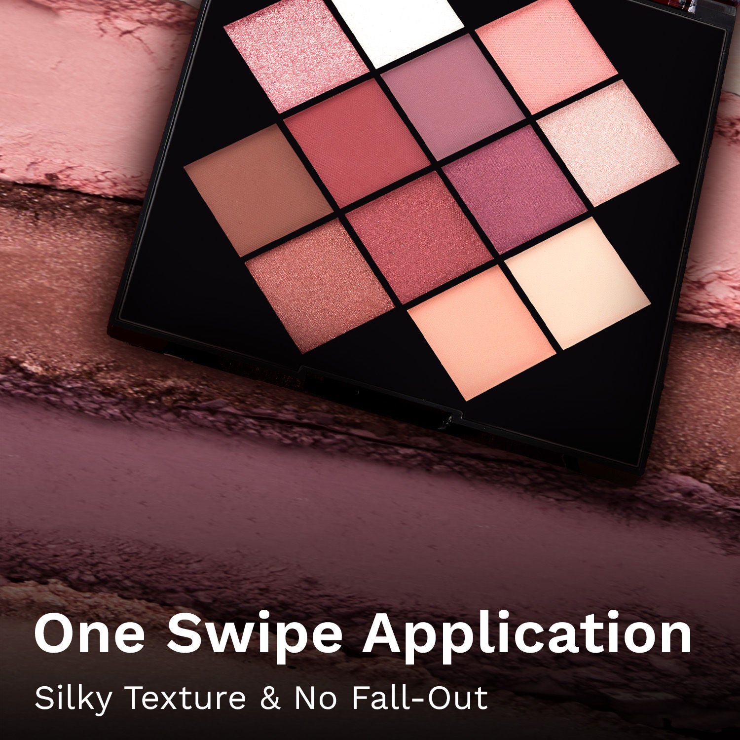 Eyeshadow Fiesta Queen 12-In-1 Highly Pigmented Shades