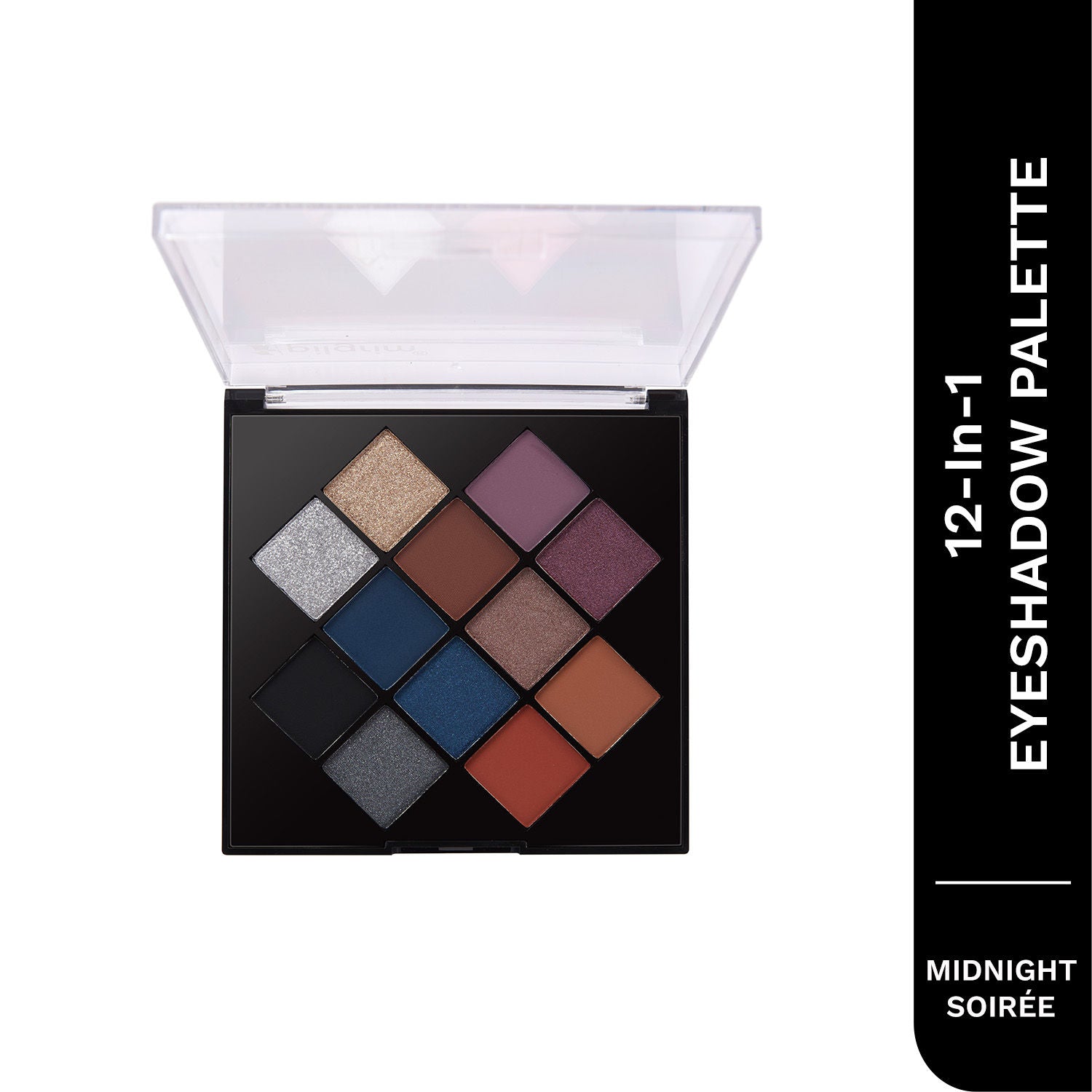 Eyeshadow Midnight Soiree 12-In-1 Highly Pigmented Shades